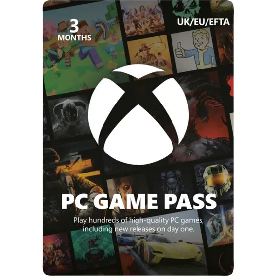 Xbox Game Pass 3 måneder – digital kode