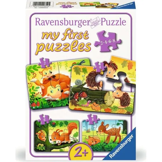 Ravensburger Forest Animal Fun 2/4/6/8p
