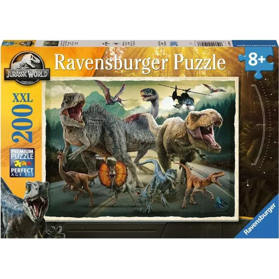 Ravensburger Jurassic World XXL Puslespil, 200 Brikker