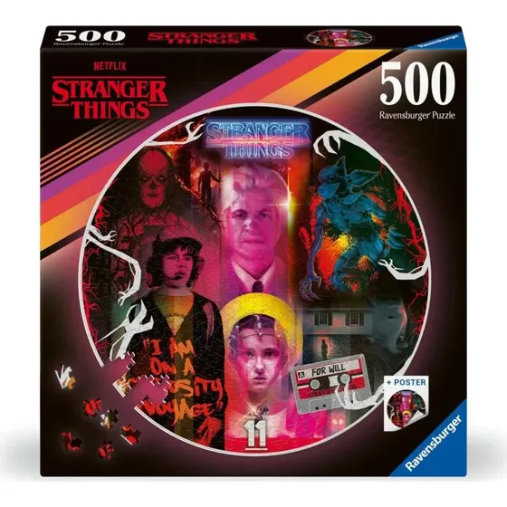 Ravensburger Circle of Colours Stranger Things 500p