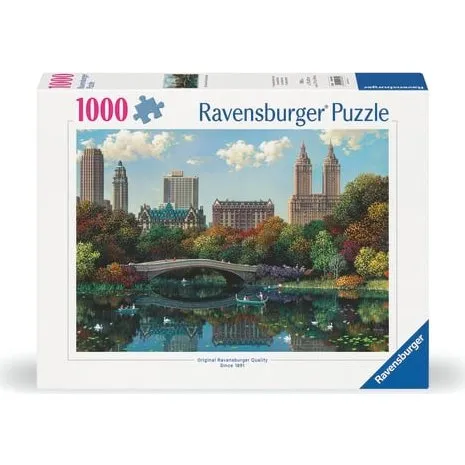 Ravensburger NY Central Park, Bow Bridge 1000 Brikker