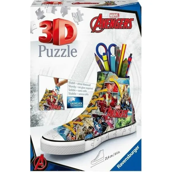 Ravensburger 3D Puslespil Sneaker Avengers, 108 brikker