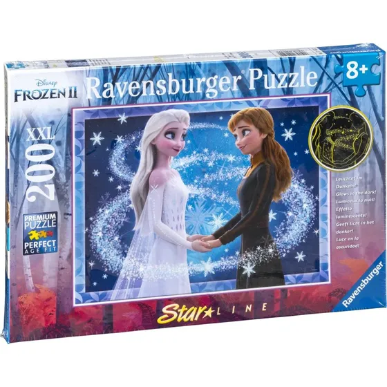 Ravensburger Frozen XXL Puslespil 200 Brikker - Sisters Starline