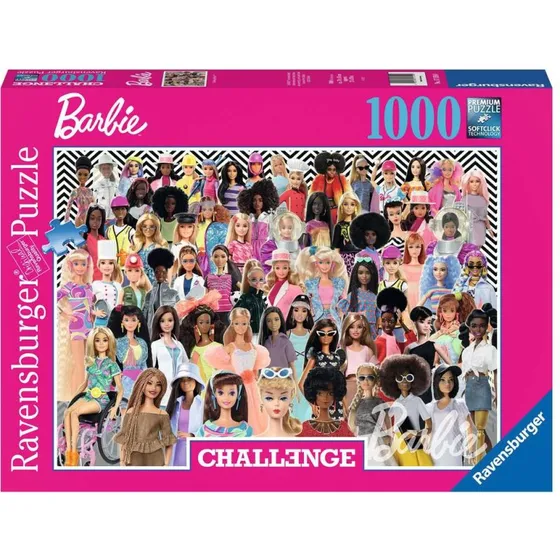 Ravensburger Barbie Challenge Puslespil, 1000 Brikker