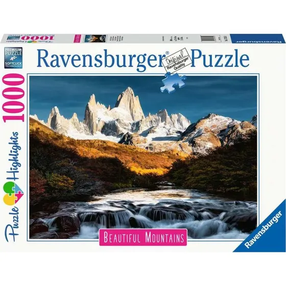 Ravensburger 1000 brikker – Fitz Roy Patagonien