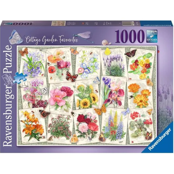 Ravensburger Country Garden Favourites 1000 Brikker