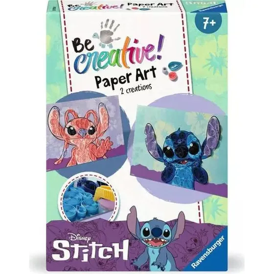 Ravensburger Be Creative Paper Art Stitch – 2 billeder (19×28 cm)