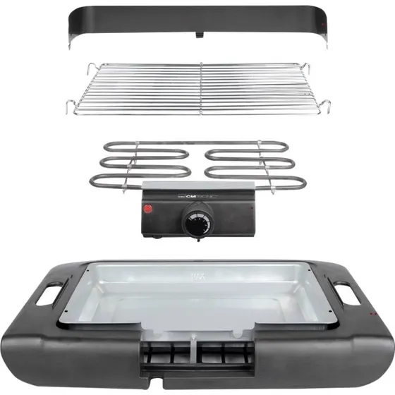 Clatronic BQ 3507 Havegrill 2000W Sort