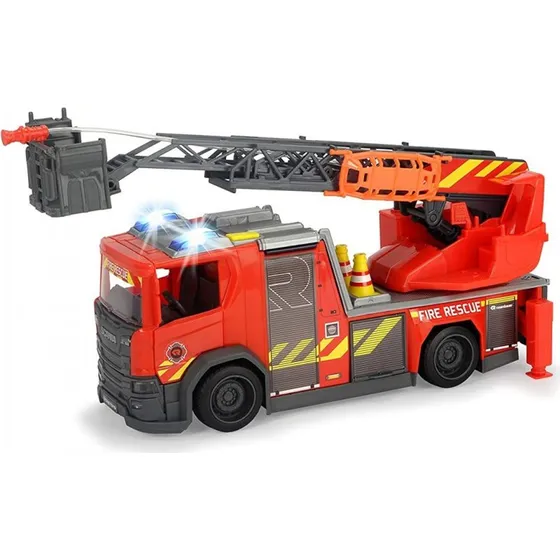 Dickie Scania Brandbil 35 cm med lyd og vandsprøjte