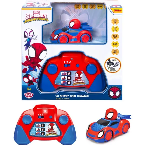 Dickie Toys Spidey Web-Crawler RC Bil 1:50