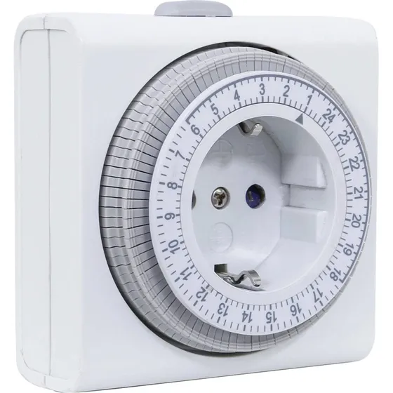 REV Timer Analog - Hvid