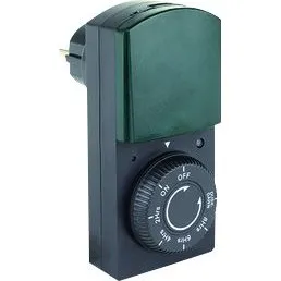 REV Automatisk Strøm Kontakt 230V 1000W Sort Grøn