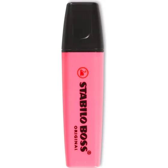 Stabilo Boss Pink 56 Tekstmarker, vandbaseret, genopfyldelig