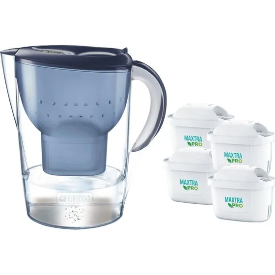 Brita Marella XL 3,5 l blå + 4 Maxtra Pro-filtre