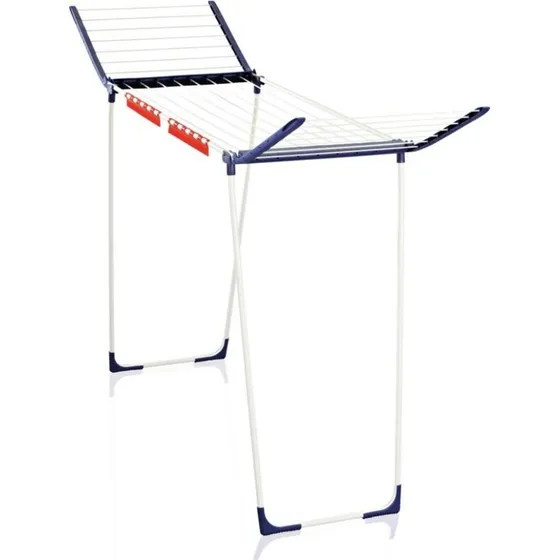 Leifheit Pegasus 180 Maxx Tørrestativ, blå/hvid, 18 m