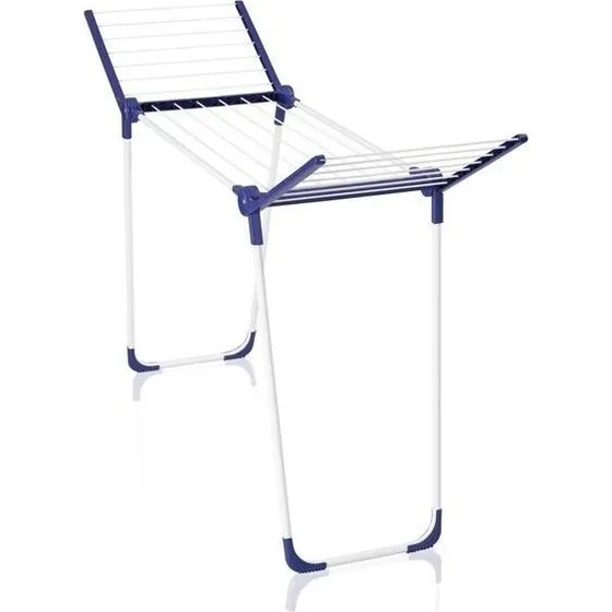 Leifheit Pegasus 120 Solid Compact, 12 m, Blå/Hvid