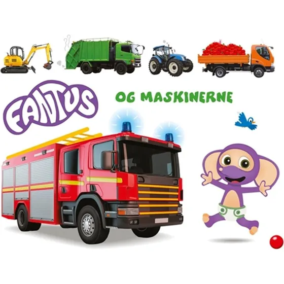 Forlaget Bolden: Fantus og maskinerne (16 x 21 cm)