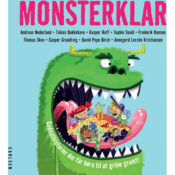 Monsterklar - Godnathistorier der får børn til at grine grumt