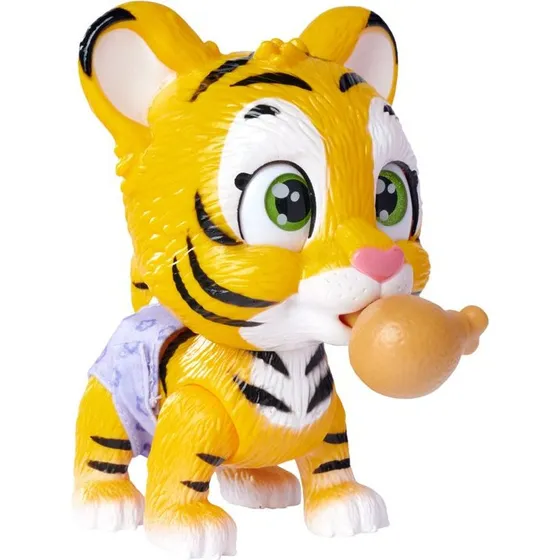 Pamper Petz Interaktiv Tiger Babydyr med Drikke- og Vådfunktion