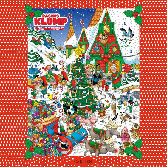 Rasmus Klump Pixi-julekalender (24 historier)