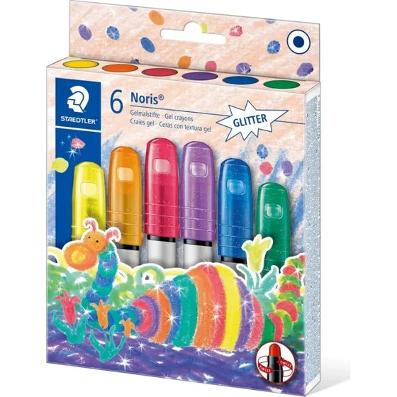 Staedtler Gel Twisters Metallic 6 farver