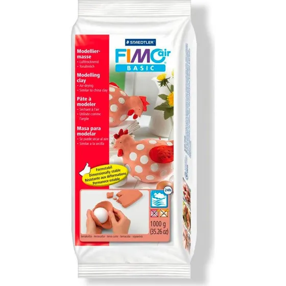 Staedtler FIMO Air Modellervoks 1kg Terra