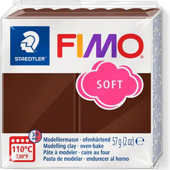 Staedtler FIMO Soft 57g Chokolade Brun