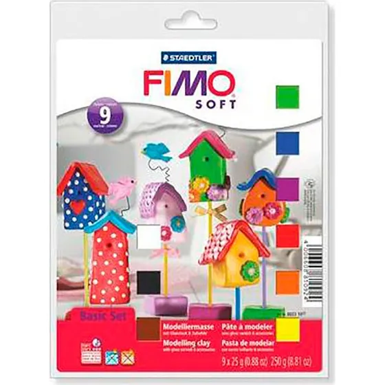 Staedtler FIMO Soft Basis 9x25g Sæt
