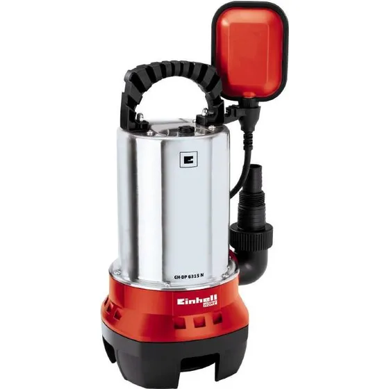 Einhell GH-DP 6315 N 630W Dykpumpe, 17000 l/t, 5 m dybde