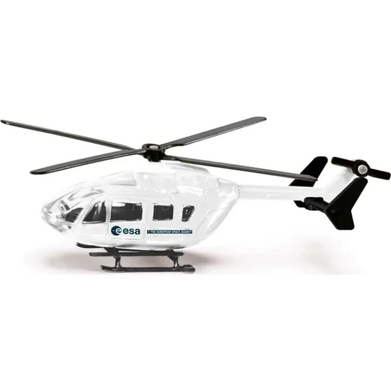 Siku ESA Helikopter – Hvid, eksklusiv model med drejbare rotorer