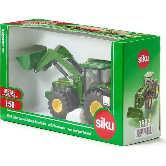 Siku John Deere 8530 1:50 med Frontlæsser
