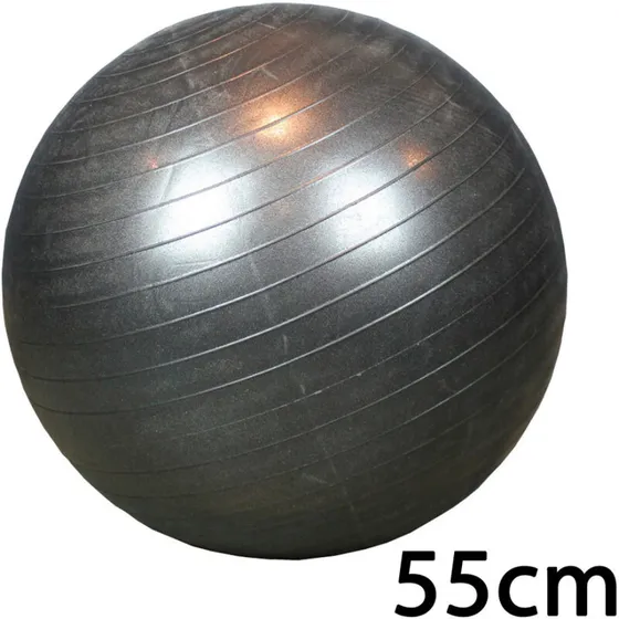 Gymball Træningsbold 55 cm – Sort