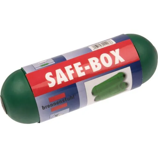 Brennenstuhl Safe-Box El-kappe Grøn, 7,5 cm