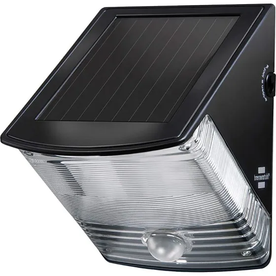 Brennenstuhl Solar Vægpære 2 LED Sort