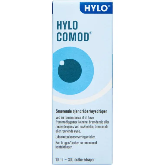 Hylo Comod Øjendråber 10 ml