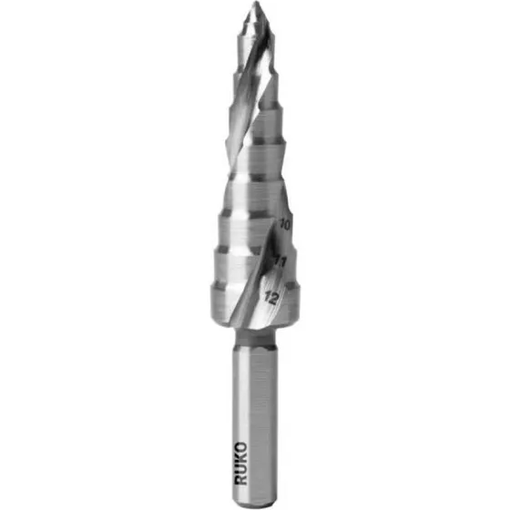 Ruko Trappebor Flowstep 5-12 mm HSS gr 09