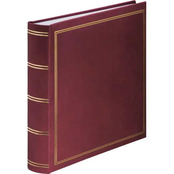 Hama London Jumbo Fotoalbum 30x30 cm, 80 sider, Bordeaux