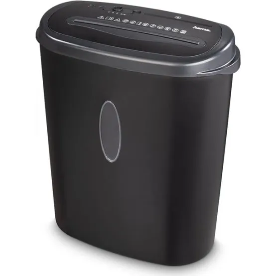 Hama Home X12CD Dokumentmakulator, 12 ark, P4 T4 E3, 21L skraldespand