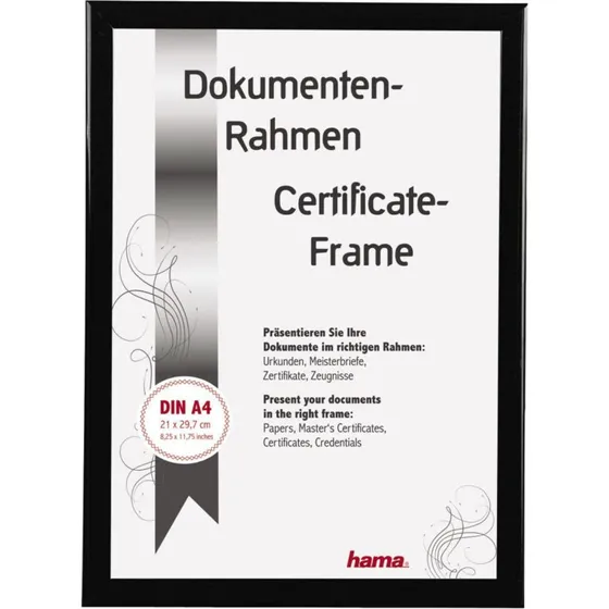 Hama Madrid 66692 Billedramme 21x29,7 cm Sort