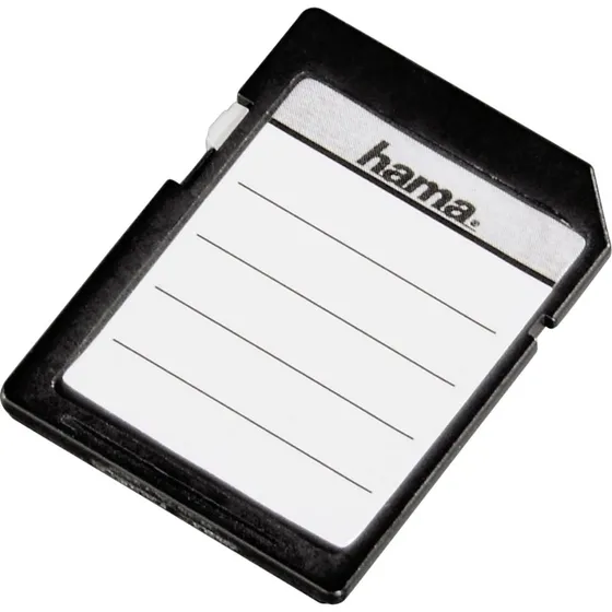 Hama 95916 Etiketter, sort/hvid (18 stk)