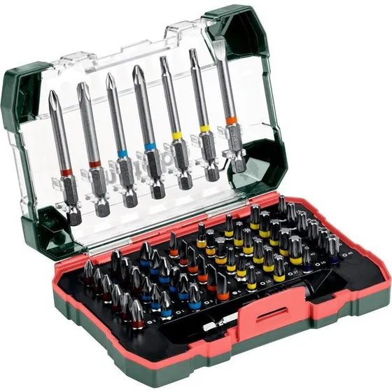 Metabo 56-delers bitssæt med magnetisk bitholder