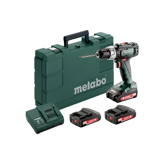 Metabo SB 18 L Set - 18V Akkuskruemaskine med 3×2,0 Ah Batterier
