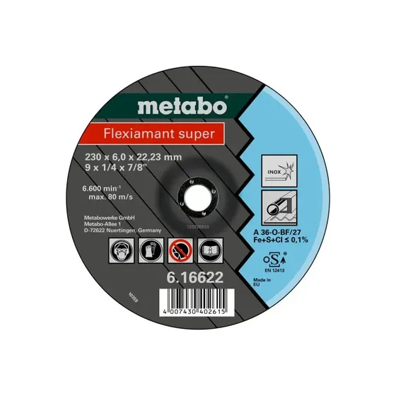 Metabo 616604000 Flexiamant Super Inox 150 mm