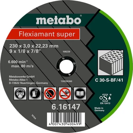 Metabo Flexiamant Super TF 41 125 mm Kæreskive