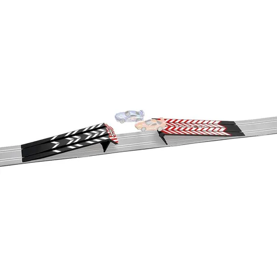 Carrera GO 61641 Hoprampe 1:43 Sort/Rød/Hvid