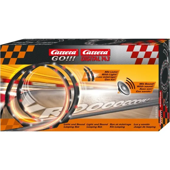 Carrera Digital 143 LED Loop Set med lys og lyd