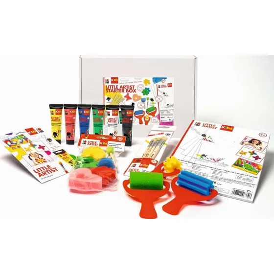 Marabu KiDS Little Artist Starter Box – 6 Farver, 3+ år