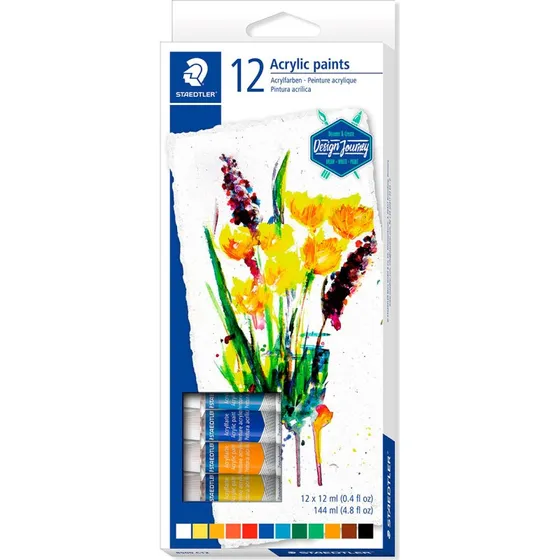 Staedtler Design Journey Akrylmaling 12x12 ml