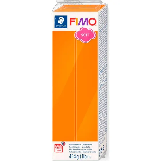 Staedtler FIMO Soft Modellervoks 454g Mandarin