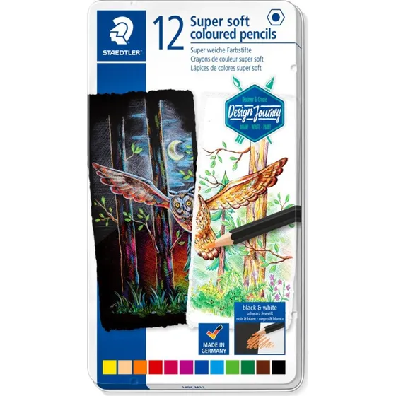 Staedtler Supersoft Farveblyant 12 Stk. 100% PEFC